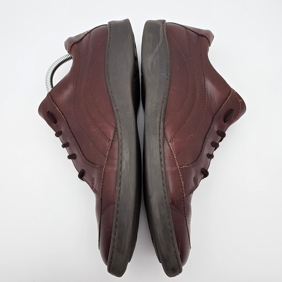 Coach Stephan Oxford Mens 10 D Leather Mahogany Brown Lace Up Made in Italy Shoe main image 12